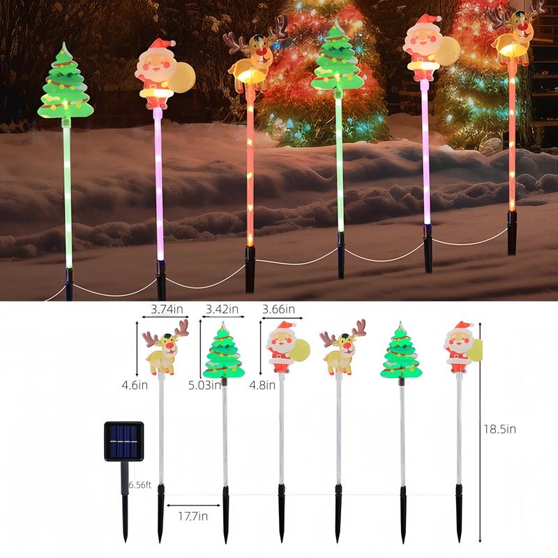 FestiveGlow 6-Pack LED Christmas Lights