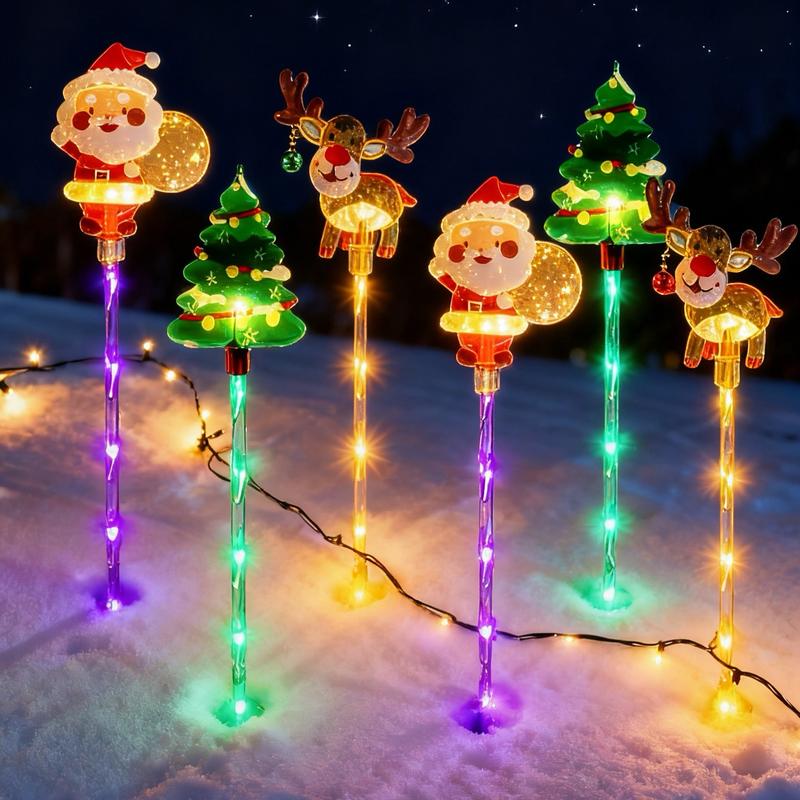 FestiveGlow 6-Pack LED Christmas Lights