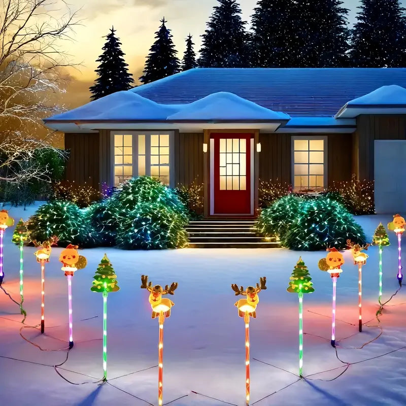 FestiveGlow 6-Pack LED Christmas Lights