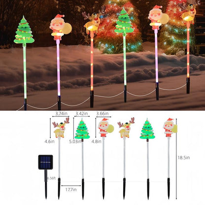 FestiveGlow 6-Pack LED Christmas Lights